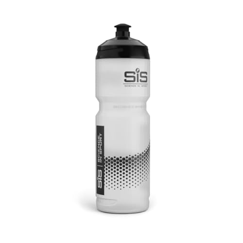 Science in Sport Trinkflasche 800ml - Mit praktischem Easy Mix System, Wasserflasche Fahrrad, Fitness, Wandern und Arbeit, Spülmaschinenfest