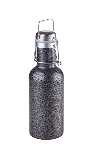 Troika Unisex – Erwachsene Serengeti Trinkflasche, grau, 73 x 73 x 225 mm
