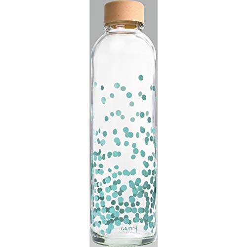 Carrybottles Trinkflasche Glas 0,7l | Sportflasche, Wasserflasche | BPA-frei, auslaufsicher & kohlensäuregeeignet | Plastikfrei & nachhaltig produziert | Made in Germany
