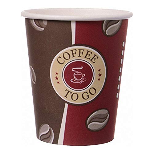 1000 Stk. Kaffeebecher Topline, 'Coffee to go', Pappe beschichtet, 8oz., 200 ml