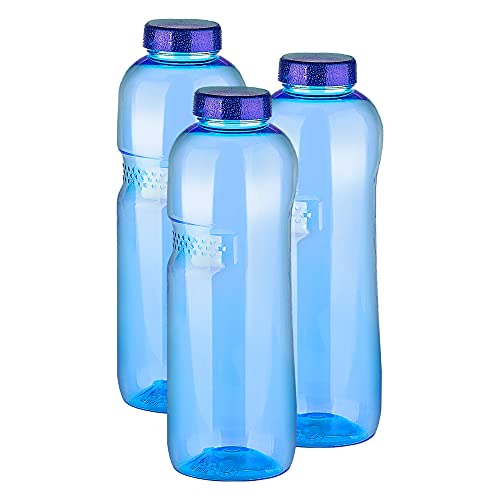 kavodrink 3 x 1 Liter Tritan Trinkflasche - BPA frei
