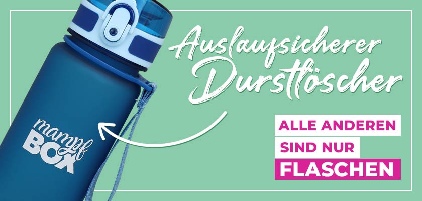 Banner für Mampfbox Trinkflaschen